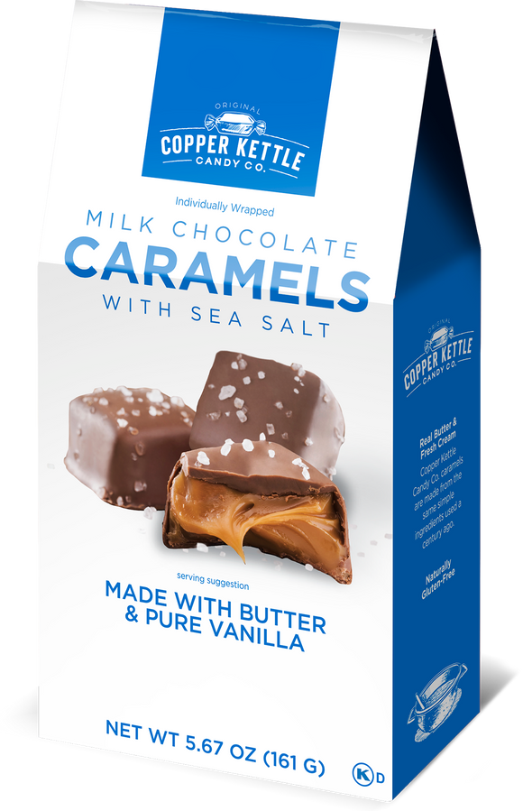 Milk Chocolate Caramels with Sea Salt