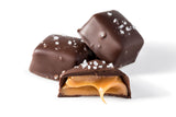 Dark Chocolate Caramels with Sea Salt